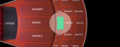 Seat view from Grand Tier