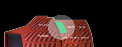 Seat view from Grand Tier