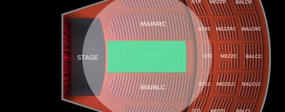 Seat view from Main Floor