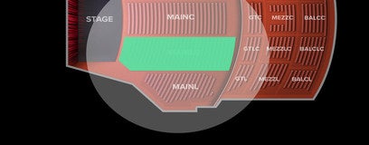 Seat view from Main Floor