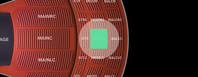 Seat view from Mezzanine