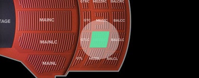 Seat view from Mezzanine