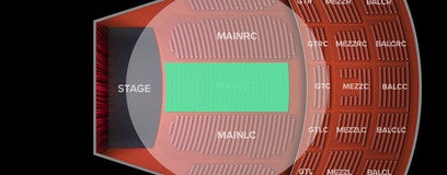 Seat view from Main Floor