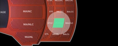 Seat view from Mezzanine