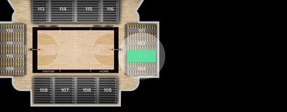 Seat view from 100 Level