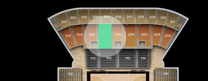 Seat view from 200 Level