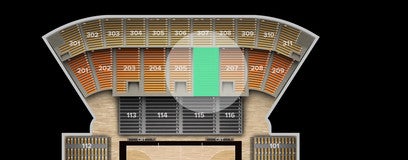 Seat view from 200 Level