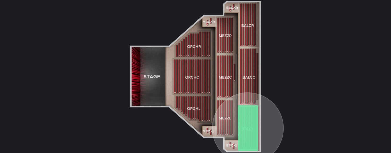 Seat view from Balcony