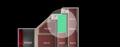 Seat view from Mezzanine