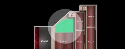 Seat view from Orchestra