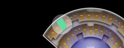 Seat view from Upper