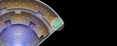 Seat view from Upper