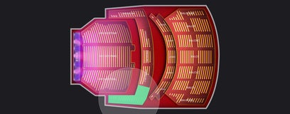 Seat view from Dress Circle Left