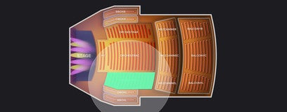 Seat view from Orchestra