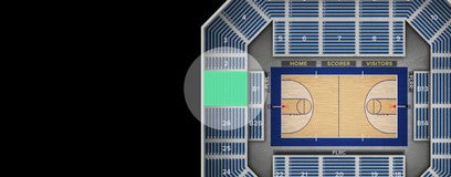 Seat view from Section