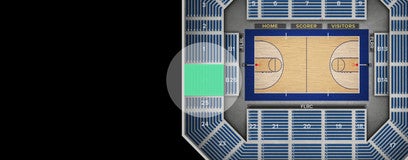 Seat view from Section