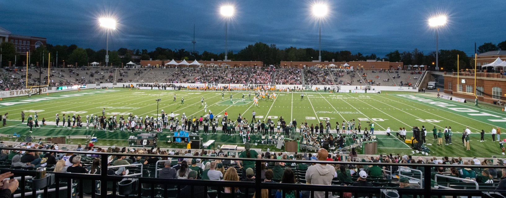 Seat view from Sideline