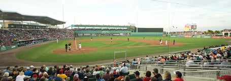Seat view from Home Plate