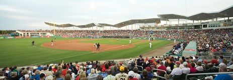 Seat view from Left Field Box