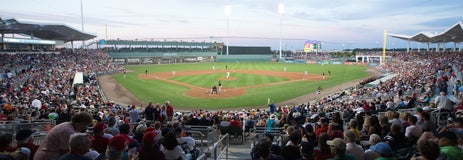 Seat view from Infield Grandstand
