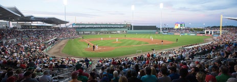 Seat view from Infield Grandstand