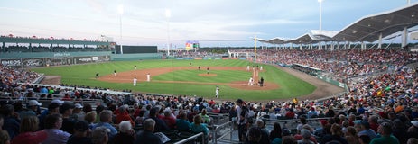 Seat view from Infield Grandstand