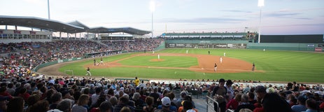 Seat view from Infield Grandstand