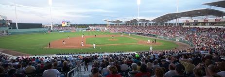 Seat view from Infield Grandstand