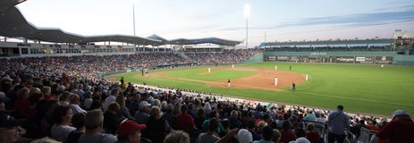 Seat view from Infield Grandstand