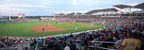 Seat view from Infield Grandstand