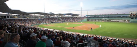 Seat view from Infield Grandstand