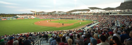 Seat view from Left Field Grandstand