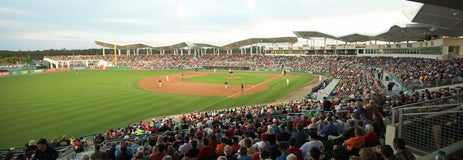 Seat view from Left Field Grandstand