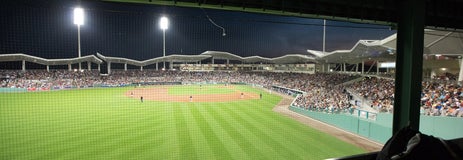 Seat view from Green Monster SRO