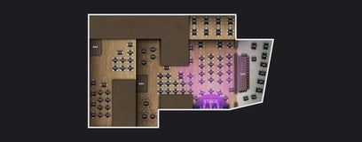 Seat view from Casablanca Room