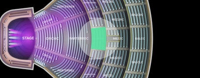 Seat view from Grand Tier