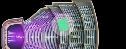 Seat view from Grand Tier