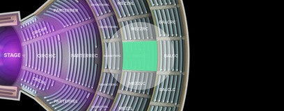 Seat view from Mezzanine