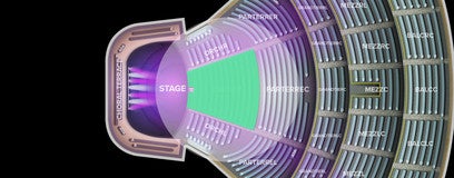 Seat view from Orchestra