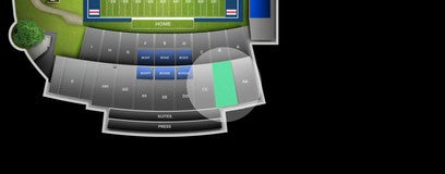 Seat view from Reserved