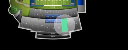 Seat view from Reserved