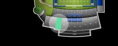Seat view from Reserved