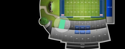 Seat view from Reserved