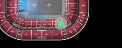 Seat view from 102