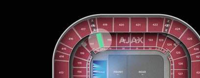 Seat view from 118