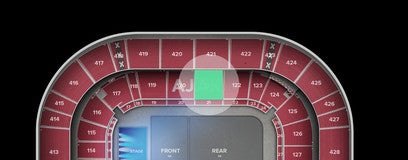 Seat view from 121