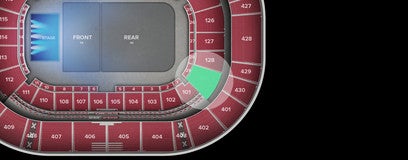 Seat view from 129
