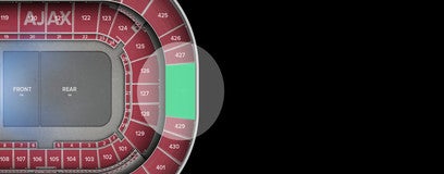 Seat view from 428
