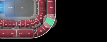 Seat view from 430