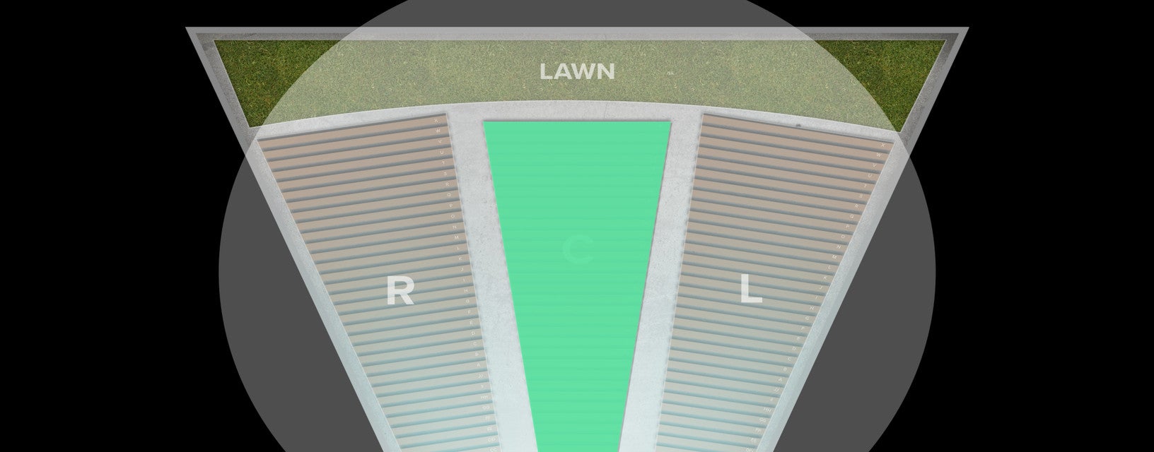 Seat view from Reserved
